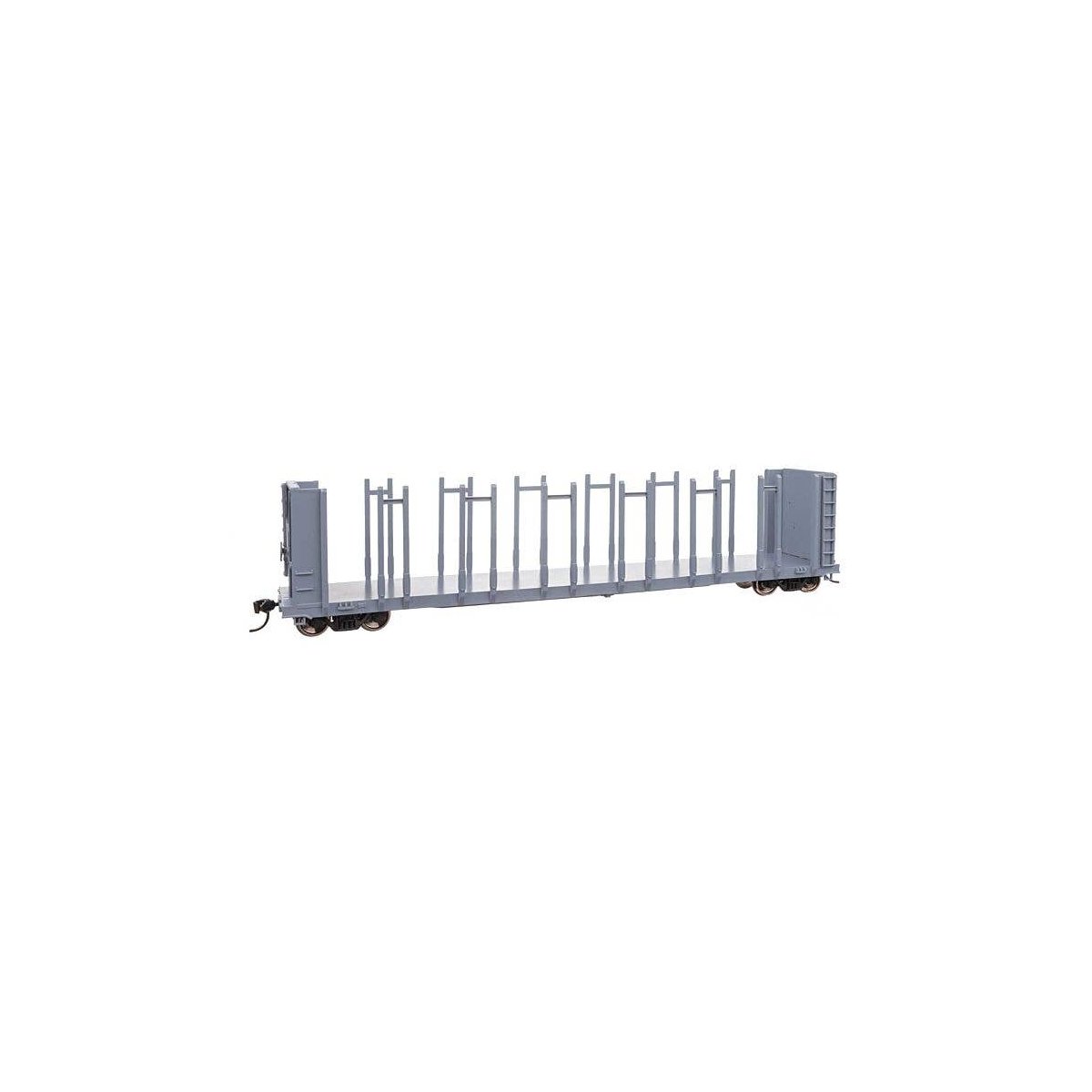 63′ Pulpwood Flatcar - Ready to Run -- Undecorated, HO, WalthersMainline 50800