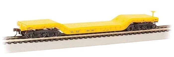 52′ Depressed-Center Flatcar - Ready-to-Run - Silver Series(R) -- St. Louis-San Francisco 39, HO, Bachmann Industries 18343