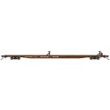 85′ General American G85 Flatcar - Ready to Run -- GTTX (Brown) 300316, HO, WalthersMainline 5515