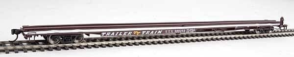 85′ General American G85 Flatcar - Ready to Run -- TTX (Brown) 300272, HO, WalthersMainline 5538