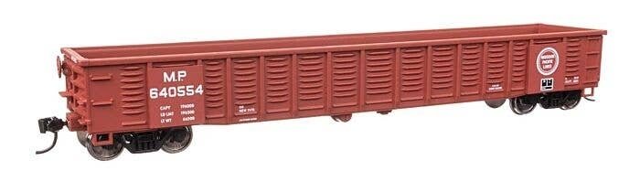 53′ Corrugated-Side Gondola - Ready To Run -- Missouri Pacific 640554, HO, WalthersMainline 6081