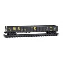 50′ Steel Side 14-Panel Fixed-End Straight-Side Gondola - Ready to Run -- Chessie System B&O, N, Micro Trains Line 10500790