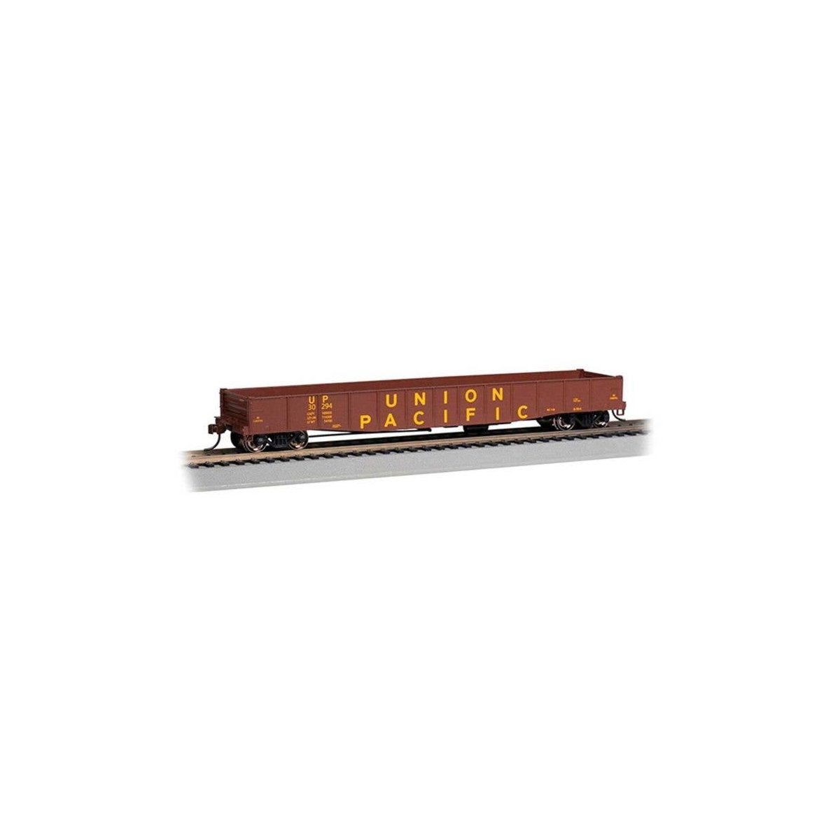 ACF 50`6` Drop-End Gondola - Ready to Run - Silver Series(R) -- Union Pacific (Boxcar Red, y, HO, Bachmann Industries 74803