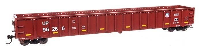 68′ Railgon Gondola - Ready To Run -- Union Pacific(R) 96266, HO, WalthersMainline 6484