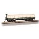 Old-Time Wood Gondola - Ready to Run -- Virginia & Truckee 101 (green, beige), HO, Bachmann Industries 15402