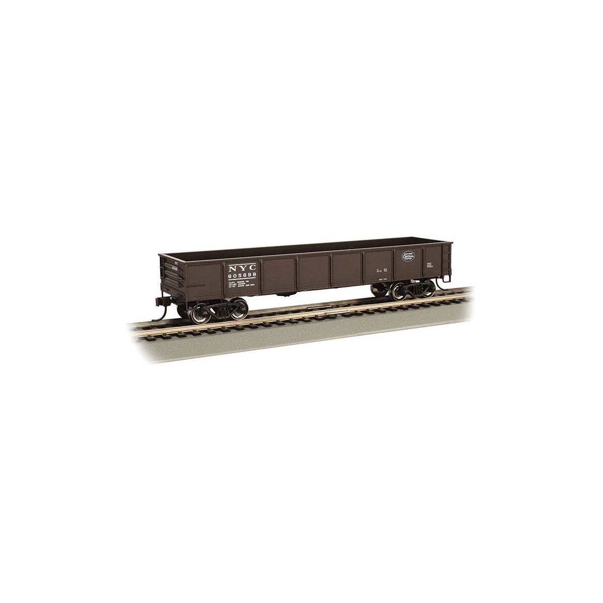 40′ Gondola - Ready to Run - Silver Series(R) -- New York Central 605699, HO, Bachmann Industries 17219