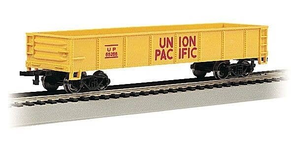40′ Gondola - Ready to Run - Silver Series(R) -- Union Pacific 65266 (Armour Yellow, red), HO, Bachmann Industries 17206