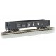 40′ Gondola - Ready to Run - Silver Series(R) -- Norfolk & Western 70063 (black, Block N&W), HO, Bachmann Industries 17207