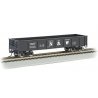 40′ Gondola - Ready to Run - Silver Series(R) -- Norfolk & Western 70063 (black, Block N&W), HO, Bachmann Industries 17207