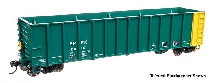 50′ PS 4000 Cu Ft Coal Gondola - Ready to Run -- Fayette Power Project (FPPX) 2057, HO, WalthersMainline 56214