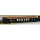 52`6` 15-Panel Mill Gondola - Medium Dented Sides - Ready to Run -- Wabash 12720 (black, white), N, Bluford Shops 52185