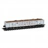 52`6` Greenville 2494 Mill Gondola - Ready to Run -- Wisconsin Central 54214 (gray, maroon, , N, Micro Trains Line 17000021