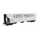 50′ Pullman-Standard PS2-CD 4427 3-Bay Covered Hopper - Ready to Run -- Continental Grain Co TL, HO, WalthersMainline 49427
