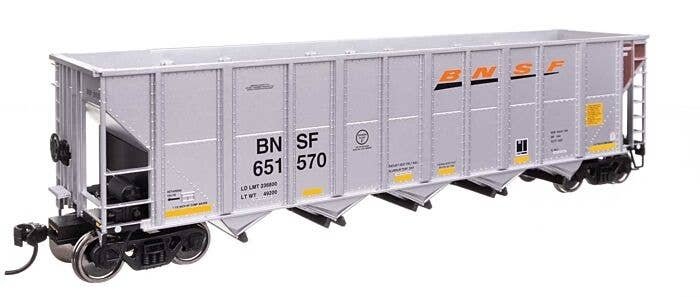 50′ RD-4 Hopper - Ready to Run -- BNSF 651570, HO, WalthersMainline 57105