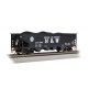 40′ Quad Hopper - Ready to Run - Silver Series(R) -- Norfolk & Western 12986 (black Block N&, HO, Bachmann Industries 17607