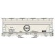 ACF 2-Bay Covered Hopper - Kit -- Chicago & Eastern Illinois 706473 (gray, black, Buzz Saw Logo), HO, Accurail Inc 81513