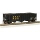 Bethlehem Steel 3-Bay 100-Ton Open Hopper - Ready to Run - Silver Series(R) -- CSX 326123, HO, Bachmann Industries 18718