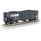 Bethlehem Steel 3-Bay 100-Ton Open Hopper - Ready to Run - Silver Series(R) -- Norfolk South, HO, Bachmann Industries 18740