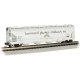 56′ 4-Bay Center-Flow Hopper - Ready to Run - Silver Series(R) -- Hammond Plastics 58468, N, Bachmann Industries 17563