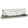 56′ 4-Bay Center-Flow Hopper - Ready to Run - Silver Series(R) -- Hammond Plastics 58468, N, Bachmann Industries 17563