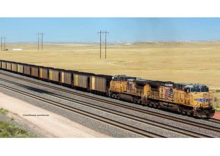 Modern Hopper Car 6-Pack - Ready to Run -- Union Pacific, HO, Trix 24903