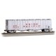 GATX 4180 Airslide Covered Hopper - Ready to Run -- Union Pacific 20426 (silver, red), HO, Bachmann Industries 70615