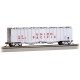 GATX 4180 Airslide Covered Hopper - Ready to Run -- Union Pacific 20343 (silver, red), HO, Bachmann Industries 70619