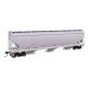 60′ NSC 5150 3-Bay Covered Hopper - Ready to Run -- Data Only (gray), HO, WalthersMainline 7755