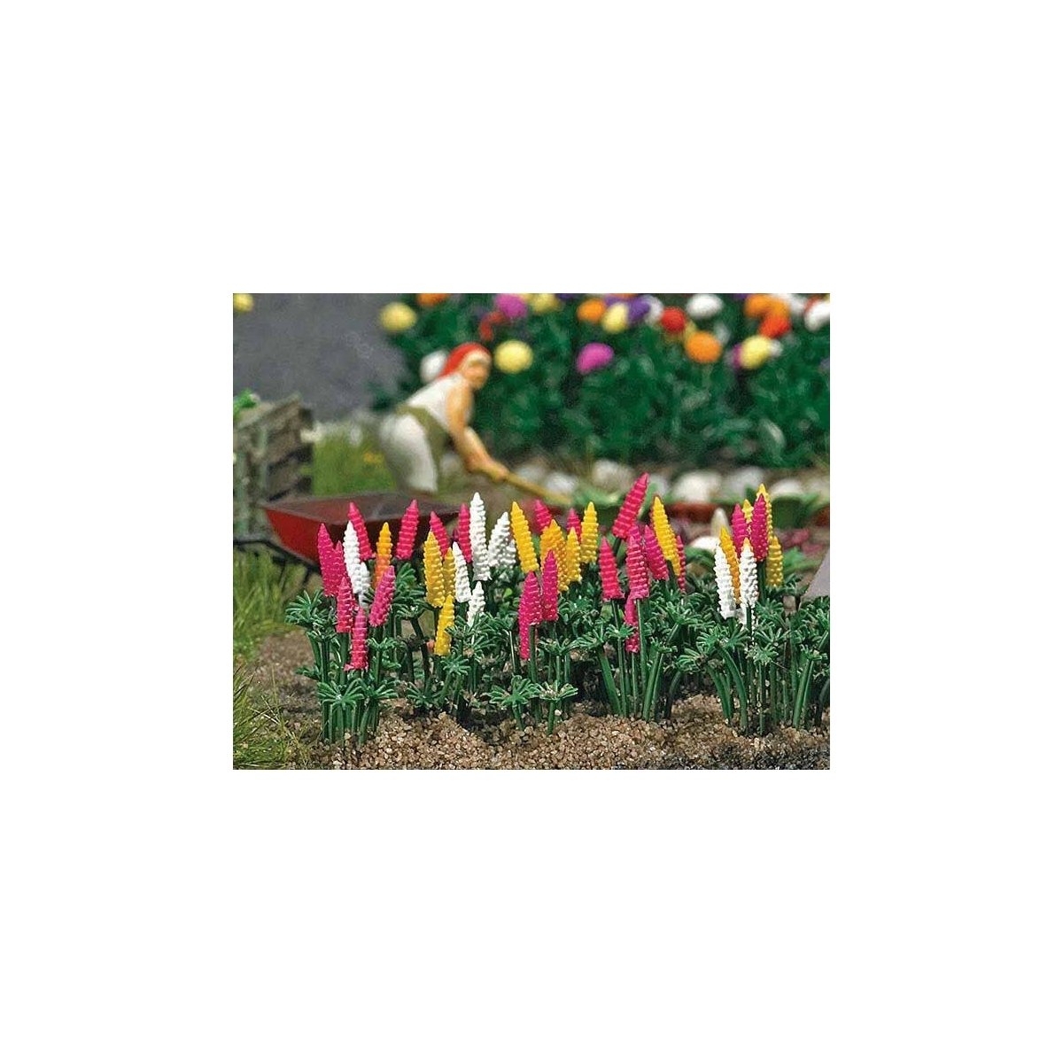 Garden Lupine - Kit -- pkg(8), HO, Busch Gmbh & Co Kg 9793