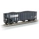 Bethlehem Steel 3-Bay 100-Ton Open Hopper - Ready to Run - Silver Series(R) -- Norfolk South, HO, Bachmann Industries 18728