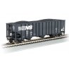 Bethlehem Steel 3-Bay 100-Ton Open Hopper - Ready to Run - Silver Series(R) -- Norfolk South, HO, Bachmann Industries 18728