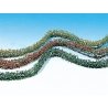 Bushes-Hedges -- Large - 3/16 x 1/8 x 20′ .5 x .3 x 50.8cm (red, green, yellow), ALL, Faller Gmbh 181443