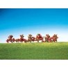 Bushes w/red Flowers, ALL, Faller Gmbh 181476
