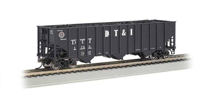 Bethlehem Steel 3-Bay 100-Ton Open Hopper - Ready to Run - Silver Series(R) -- Detroit, Tole, HO, Bachmann Industries 18730