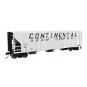50′ Pullman-Standard PS2-CD 4427 3-Bay Covered Hopper - Ready to Run -- Continental Grain Co TL, HO, WalthersMainline 49426