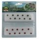 Cabbage & Lettuce -- 1/4′ .6cm Tall pkg(20), HO, JTT Miniature Tree 95527