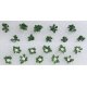 Broccoli & Cauliflower -- 3/8′ 1cm Tall pkg(20), HO, JTT Miniature Tree 95529