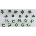 Broccoli & Cauliflower -- 3/8′ 1cm Tall pkg(20), HO, JTT Miniature Tree 95529