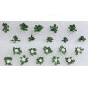 Broccoli & Cauliflower -- 3/8′ 1cm Tall pkg(20), HO, JTT Miniature Tree 95529