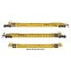 NSC Articulated 3-Unit 53′ Well Car - Ready-to-Run -- TTX 785815, HO, WalthersMainline 55828