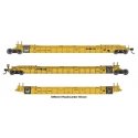 NSC Articulated 3-Unit 53′ Well Car - Ready-to-Run -- TTX 785815, HO, WalthersMainline 55828
