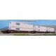Gunderson MAXI-IV 3-Unit Well Car with 6 53′ Containers - Ready to Run -- BNSF Railway 253806 (Box, N, Kato USA Inc 1066186