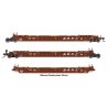 NSC Articulated 3-Unit 53′ Well Car - Ready-to-Run -- BNSF Railway 211524, HO, WalthersMainline 55818