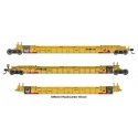 NSC Articulated 3-Unit 53′ Well Car - Ready-to-Run -- TTX 787329, HO, WalthersMainline 55831