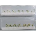 Daisies -- 1/2′ 1.3cm Tall pkg(24), HO, JTT Miniature Tree 95543