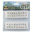 Tulips -- 1/2′ 1.3cm (Assorted Colors) pkg(36), HO, JTT Miniature Tree 95554