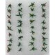Tulips -- 1′ 5cm (Assorted Colors) pkg(36), ALL, JTT Miniature Tree 95555