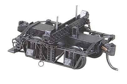107 Disconnect Log Car Trucks without Logs - Kit -- Undecorated, HO, Kadee Quality Products 107