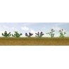 Assorted Flower Plants -- Set 1 pkg(10), O, JTT Miniature Tree 95558