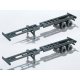 Extendible Container Chassis - Kit, HO, Walthers SceneMaster 4105